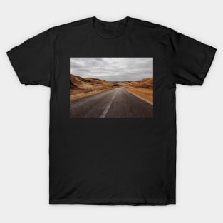 Road Through North African Landscape T-Shirt